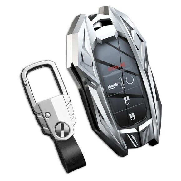for Honda Key Fob Cover with Keychain,Stylish and Durable Zinc Alloy Protection - Picture 1 of 9